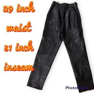 Pioneer Wear Golden Collection Vintage Leather Pants 10